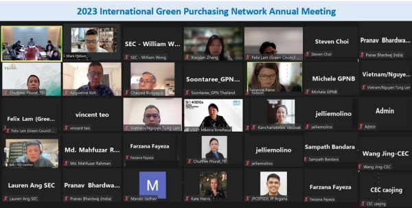 国际绿色采购网（IGPN） 2023年度成员交流会议顺利召开